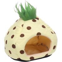 Produktbild von Flamingo Schlafplatz Helga Ananas Gelb Stoff 23,5x23,5x19cm