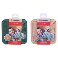 Produktbild von Flamingo Schleckmatte Vami quadratisch aus Silikon