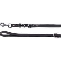 Produktbild von Flamingo Schleppleine Rondo aus Leder Schwarz 200 cm - 200 cm