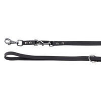 Produktbild von Flamingo Schleppleine Rondo aus Leder Schwarz 200 cm - 200 cm