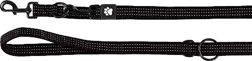 Flamingo Schleppleine Zorba Schwarz aus Nylon 200cm x 25mm - 200 cm – Bild 1 von 2