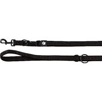 Produktbild von Flamingo Schleppleine Zorba Schwarz aus Nylon 200cm x 25mm - 200 cm