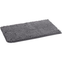 Produktbild von Flamingo Schmutzfangmatte Fluffy Grau 55,5 x 38,5 x 2,5 cm
