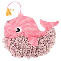 Produktbild von Flamingo Schnüffelteppich Morgano Pottwal Intelligenzspielzeug für Welpen Rosa