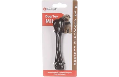 Flamingo Schokoladenknochen für Hunde 13 cm - 13 cm – Bild 1 von 3