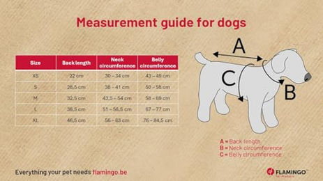 Flamingo Schwimmweste für Hunde Gelb XL – Bild 1 von 2