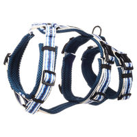 Produktbild von Flamingo Sicherheitsgeschirr Gili Island blau Nylon Größe XS Breite 15 mm