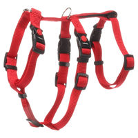 Produktbild von Flamingo Sicherheitsgeschirr Zera für kleine Hunde aus Nylon in Rot Größe XS
