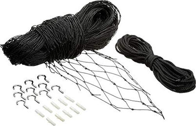 Produktbild von Flamingo Sicherheitsnetz für Katzen Schwarz 3x6m mit 19mm Tau