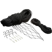Produktbild von Flamingo Sicherheitsnetz für Katzen Schwarz 3x6m mit 19mm Tau