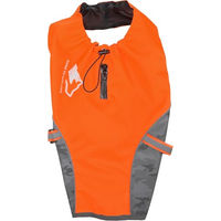 Produktbild von Flamingo Sicherheitsweste Fizz Orange Grau Größe L aus Polyester mit Reflektoren