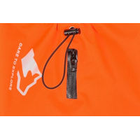 Produktbild von Flamingo Sicherheitsweste Fizz Warnweste für Hunde Orange/Grau Größe M aus Polyester wasserdicht und reflektierend