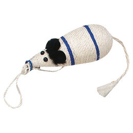 Produktbild von Flamingo Sisalmaus Katzenkratzbrett aus Sisal in Weiß 33 cm