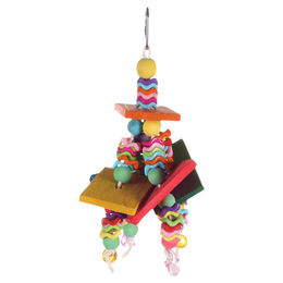 Produktbild von Flamingo Sittichspielzeug Tweety bunt mit Metall-Aufhängung 13x11,5x22 cm