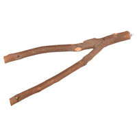 Produktbild von Flamingo Sitzstange Chico V-Form aus Holz für Wellensittiche Braun 42 cm - 42 cm