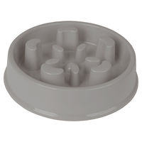 Produktbild von Flamingo Slow Feeder Napf Bobo 2 Grau aus Kunststoff 500ml - 500 ml