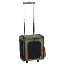 Flamingo Smart Trolley Adele Hundetrolley für kleine Rassen grün aus wasserabweisendem Polyester 35 x 30 x 45 cm – Bild 1 von 1