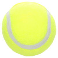 Produktbild von Flamingo Smash Tennisball Hundespielzeug Gelb aus Gummi Ø 5,1 cm