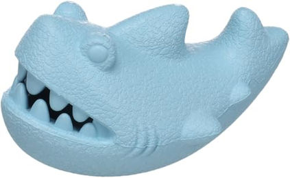 Flamingo Snakky Hai Intelligenzspielzeug für Hunde aus Gummi Blau – Bild 1 von 3