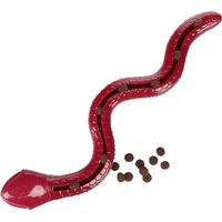 Produktbild von Flamingo Sneaky Snake Intelligenzspielzeug für Hunde aus TPR in Rot