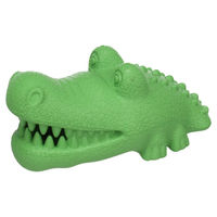 Produktbild von Flamingo Snekky Krokodil Hundespielzeug aus Gummi Grün Intelligenzspielzeug für alle Altersstufen und Größen