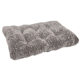 Flamingo Snoozzy Hundekissen rechteckig aus Plüsch grau schwarz 100 x 65 x 15 cm – Bild 1 von 3