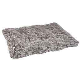 Flamingo Snoozzy Hundekissen rechteckig aus Plüsch grau schwarz 120 x 80 x 17 cm – Bild 1 von 2