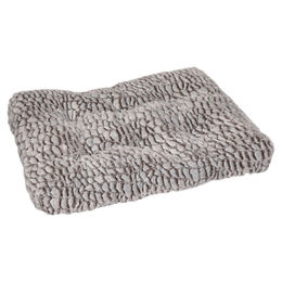 Flamingo Snoozzy Hundekissen rechteckig aus Plüsch grau schwarz 60 x 45 x 10 cm – Bild 1 von 3