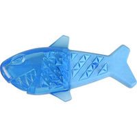 Produktbild von Flamingo Snowy Fish Kauspielzeug für Hunde aus TPR Gummi Blau 18cm