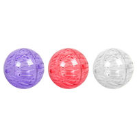 Produktbild von Flamingo Spielball für Mäuse aus buntem Kunststoff 12 cm