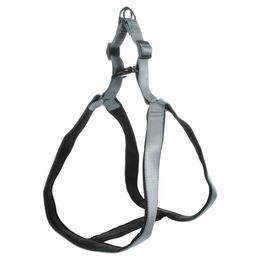 Flamingo Step & Go Abbi Hundegeschirr aus Nylon Grau Größe XXL – Bild 1 von 3