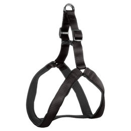 Flamingo Step & Go Abbi Hundegeschirr Schwarz Größe M – Bild 1 von 3