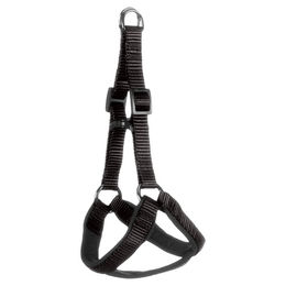 Flamingo Step & Go Abbi Norwegergeschirr für Hunde Schwarz XS – Bild 1 von 3