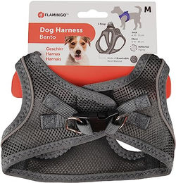 Produktbild von Flamingo Step&GO BENTO Hundegeschirr Grau Größe M 41-44cm