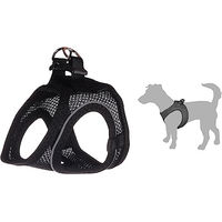Produktbild von Flamingo Step-Go Bento Hundegeschirr Schwarz Größe L