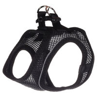 Produktbild von Flamingo Step & Go Bento Hundegeschirr Schwarz Größe S aus Nylon