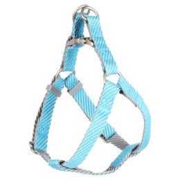 Produktbild von Flamingo Step & Go Elly Hundegeschirr aus Nylon hellblau Größe S