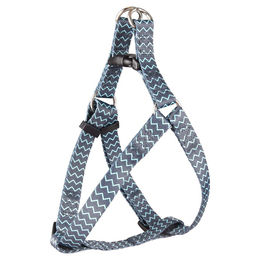 Produktbild von Flamingo Step & Go Hundegeschirr aus Nylon grün/grau 35-50 cm