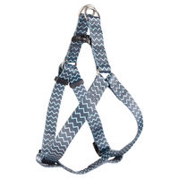 Produktbild von Flamingo Step & Go Hundegeschirr aus Nylon grün/grau 45-60 cm