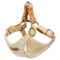 Produktbild von Flamingo Step&Go Lara Norwegergeschirr für Hunde Beige Größe S Breite 20 mm