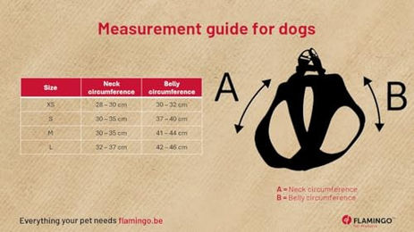 Flamingo Step&Go Pookie Norwegergeschirr für Hunde Beige Größe L – Bild 1 von 5