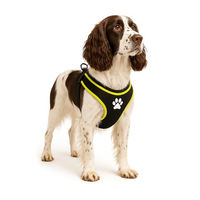 Produktbild von Flamingo Step&GO Tasha Hundegeschirr aus Nylon Schwarz Größe L 75-95cm