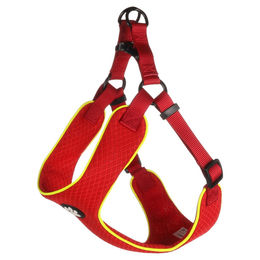 Flamingo Step & Go Tasha Norwegergeschirr für Hunde Rot Größe M – Bild 1 von 4
