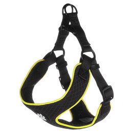 Flamingo Step & Go Tasha Norwegergeschirr für Hunde Schwarz XS – Bild 1 von 6