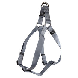 Produktbild von Flamingo Step & Go Ziggi Hundegeschirr aus Nylon grau 60-90 cm 25 mm