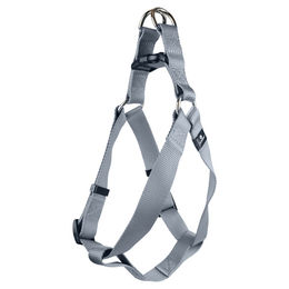 Flamingo Step & Go Ziggi Hundegeschirr aus Nylon Grau Größe L 40-70 cm – Bild 1 von 3