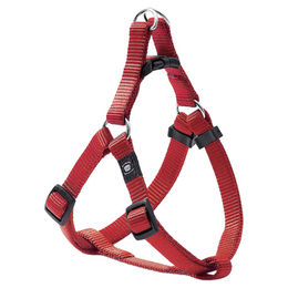 Produktbild von Flamingo Step & Go Ziggi Hundegeschirr aus Nylon in Rot, 20-35 cm