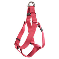 Produktbild von Flamingo Step & Go Ziggi Hundegeschirr Kirschrot Nylon Größe L 40-70 cm