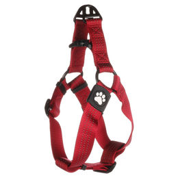 Flamingo Step & Go Zorba Norwegergeschirr für Hunde aus Nylon in Rot Größe M – Bild 1 von 2