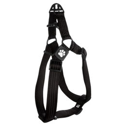 Flamingo Step & Go Zorba Norwegergeschirr für Hunde in Schwarz XXL aus Nylon – Bild 1 von 3